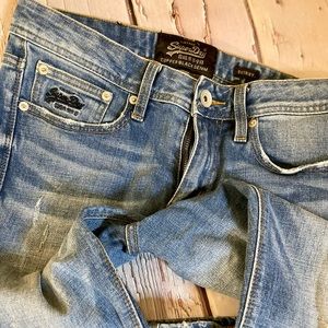 Super Dry boycut jeans